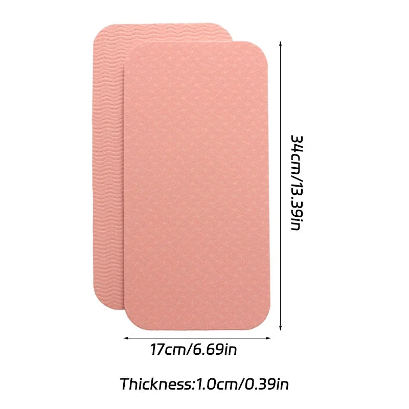 TPE Yoga Knee & Elbow Cushion Pad (2 Pcs)