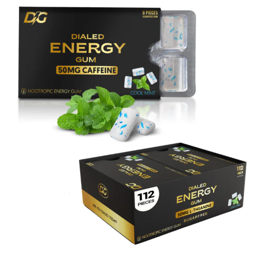 Dialed Energy Gum™ - 14-Pack — Caramel Macchiato